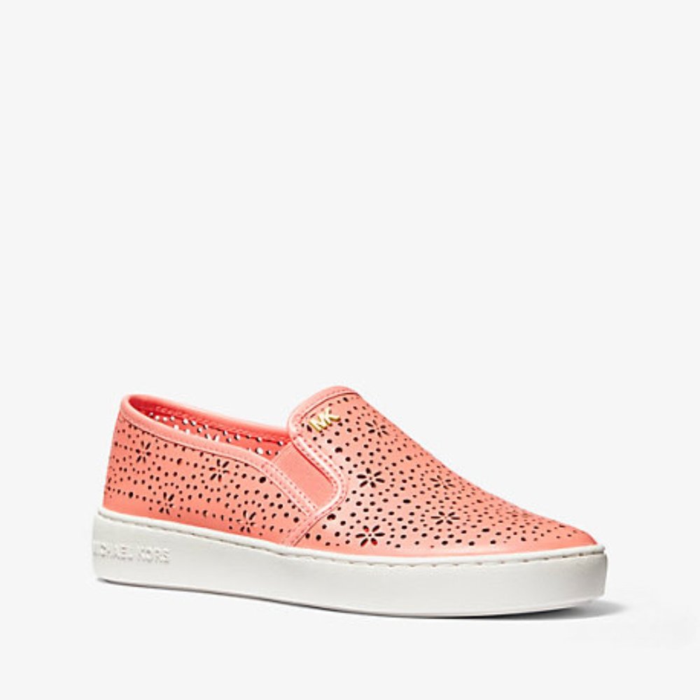 Michael Kors Kane Perforated Slip-On Sneakers